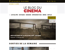 Tablet Screenshot of leblogducinema.com